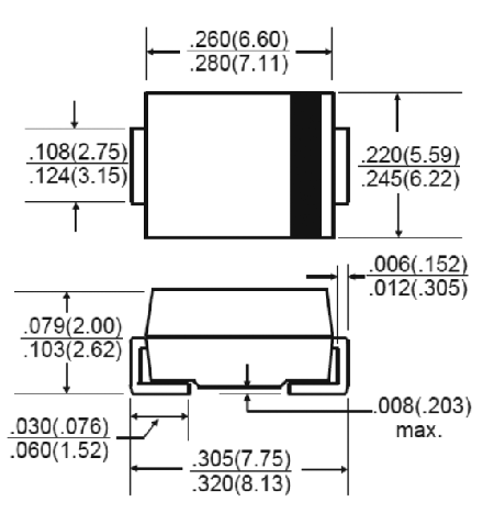    50V / 3.0A / 150   (SMD)     SMC/DO-214AB